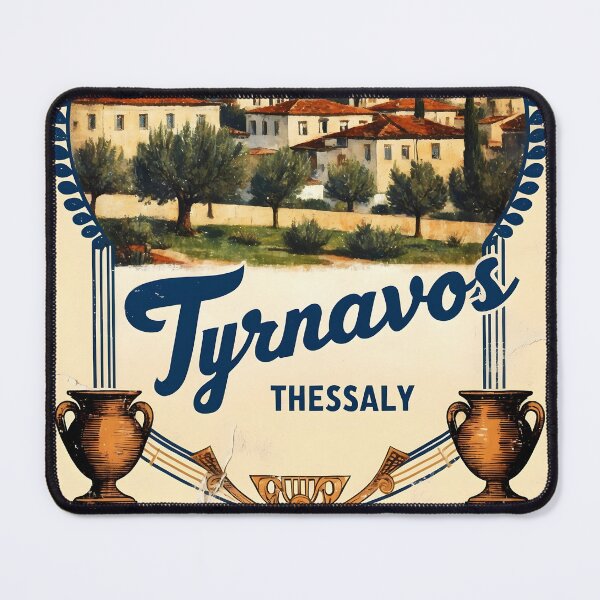 Item preview, Tyrnavos Thessaly Postcard Vintage Retro Travel Vintage designed and sold by TravelPostcardGems.