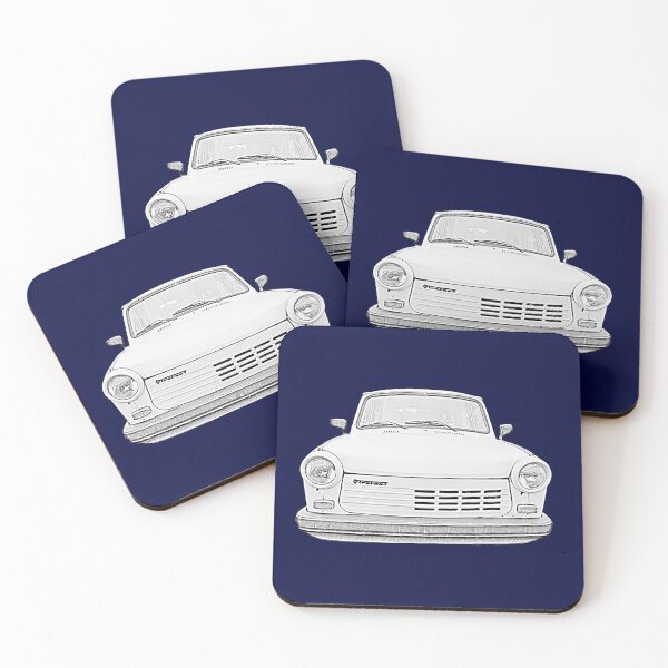 Item preview, Trabant "Trabi" 1.1 classic car monochrome designed and sold by soitwouldseem.