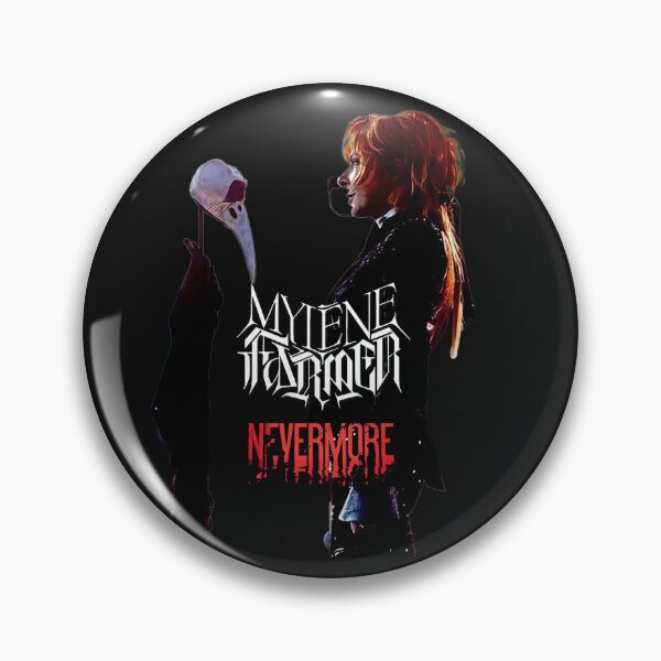 Item preview, Mylene Farmer_Raven_Nevermore_2024 designed and sold by MusicVibesTee.