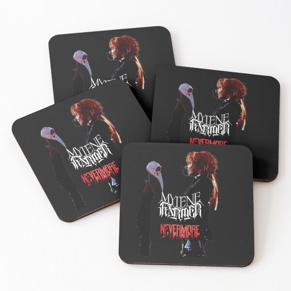 Item preview, Mylene Farmer_Raven_Nevermore_2024 designed and sold by MusicVibesTee.
