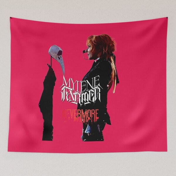 Item preview, Mylene Farmer_Raven_Nevermore_2024 designed and sold by MusicVibesTee.