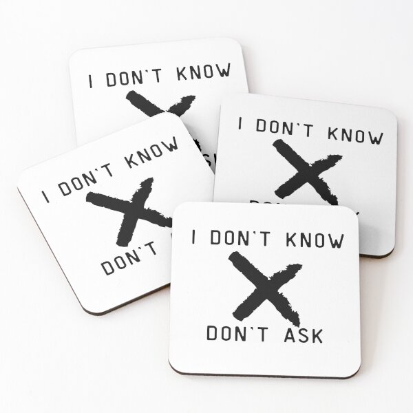 Item preview, I don't know, don't ask designed and sold by katgosnice.