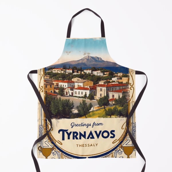 Item preview, Greetings from Tyrnavos Thessaly Postcard Vintage Retro Travel Vintage designed and sold by TravelPostcardGems.