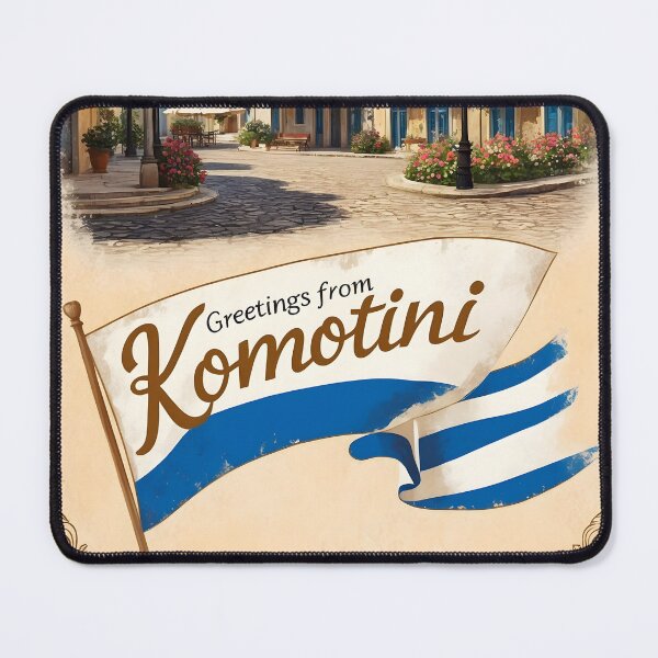 Item preview, Komotini Eastern Macedonia and Thrace Greece Postcard Vintage Retro Travel Vintage designed and sold by TravelPostcardGems.