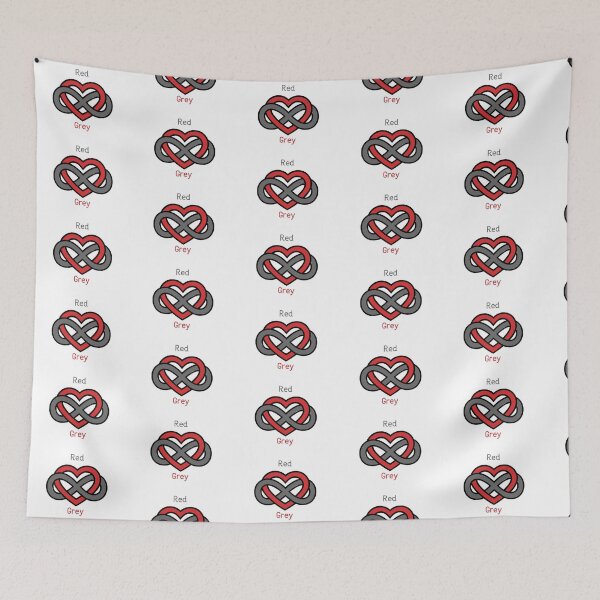 Item preview, Red Heart Infinity Grey designed and sold by Regal-Elegances.