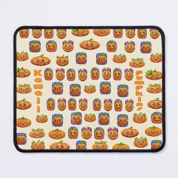 Item preview, Kawaii Pumpkins - Adorable Halloween Pumpkin Art designed and sold by AgarutanPrint.