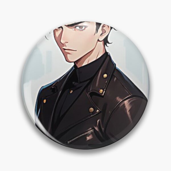 Item preview, Sigma Gentleman in Black Leather Jacket designed and sold by Innercosmic.
