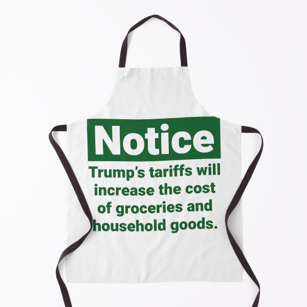 Item preview, Notice about Trump’s tariff plan designed and sold by Rachel the Artist .