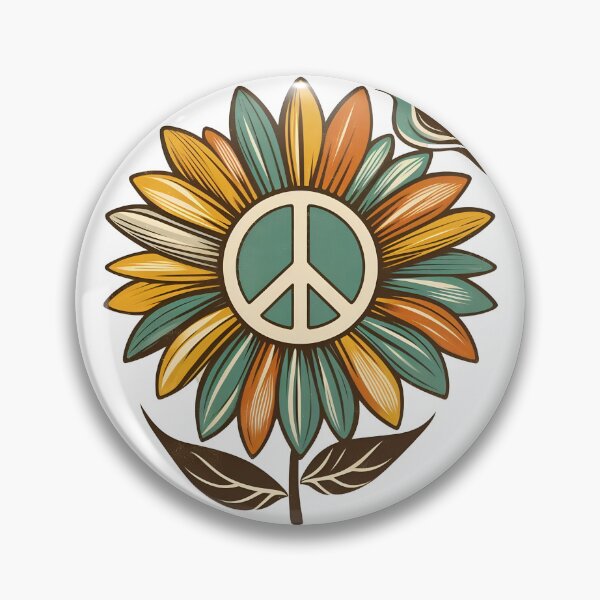 Item preview, Peace Sign Flower designed and sold by svarupa.