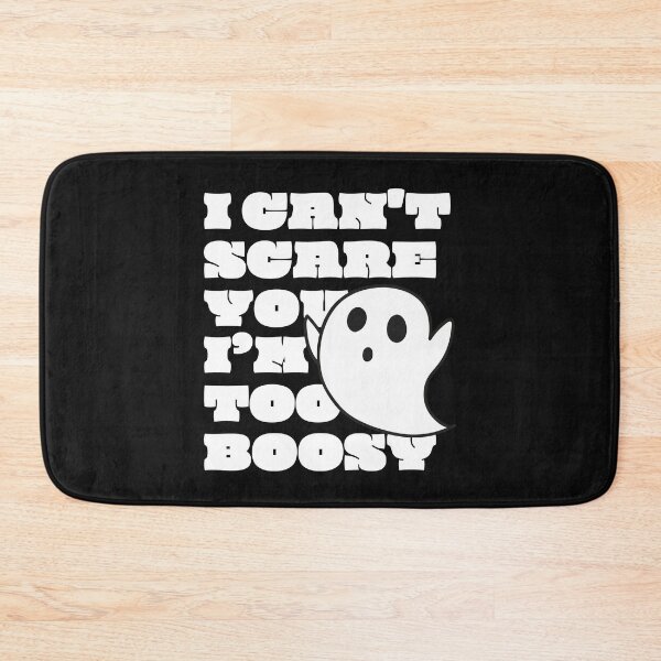 Item preview, I Can't Scare You I'm Too Boosy: A Spectral Serenade In Black And White designed and sold by SplashTastic.