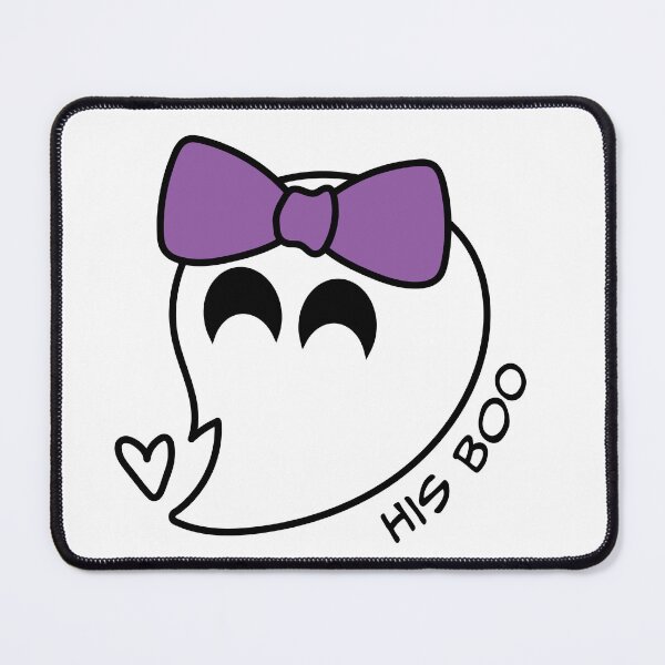 Item preview, Ghost Couple Shirts Purple His Boo designed and sold by MakerOfPaper.