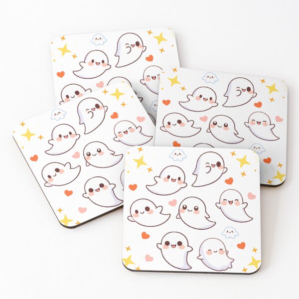 Item preview, Cute Ghosts, Spooky Ghosts designed and sold by Spike The Punch Design Co..