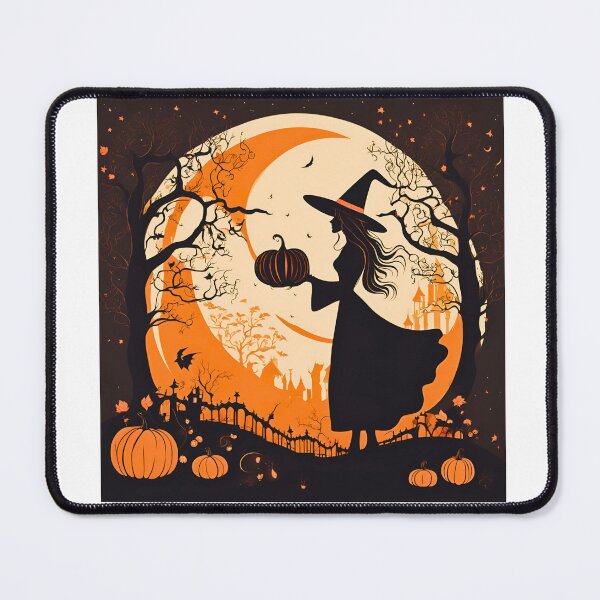 Item preview, Halloween Witch | Cute Witch | Pumpkin Witch | Witch holding a pumpkin designed and sold by FitEnvy.