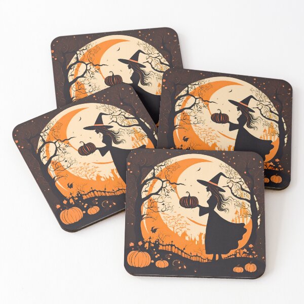 Item preview, Halloween Witch | Cute Witch | Pumpkin Witch | Witch holding a pumpkin designed and sold by FitEnvy.