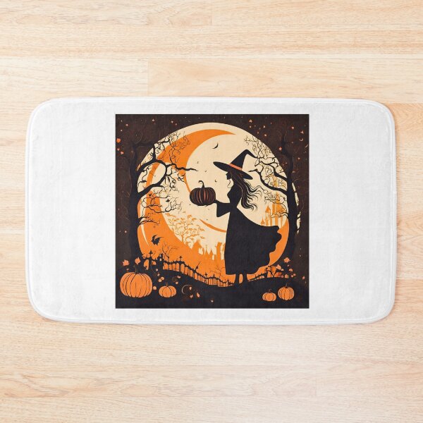 Item preview, Halloween Witch | Cute Witch | Pumpkin Witch | Witch holding a pumpkin designed and sold by FitEnvy.