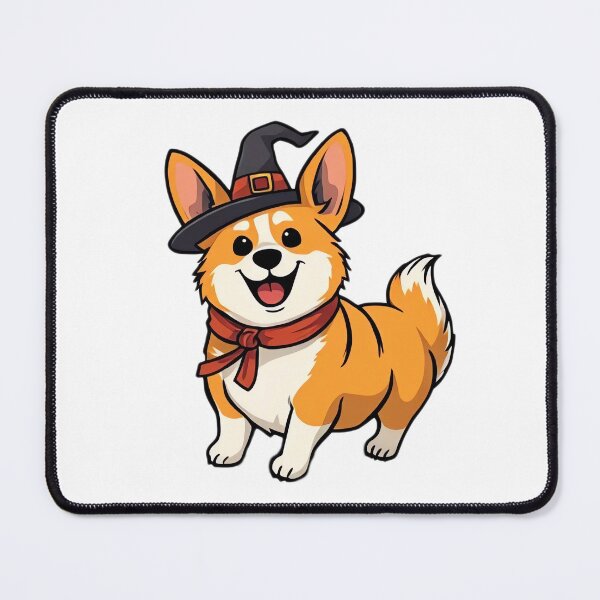 Item preview, Adorable Witch Corgi designed and sold by EpicPaws.