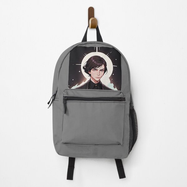 Item preview, Anime Alpha Male in Black Leather Jacket designed and sold by Innercosmic.