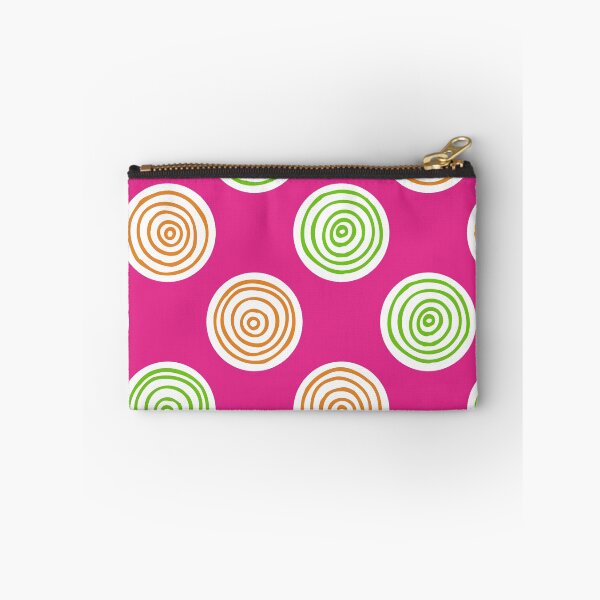 Item preview, Concentric Circles in Bright Pink Pattern designed and sold by schorrnuff.