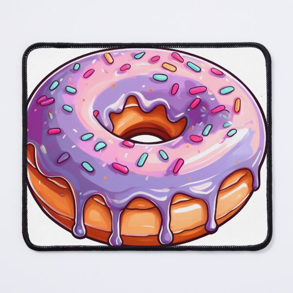 Item preview, Lavender donut designed and sold by Naokodarling.