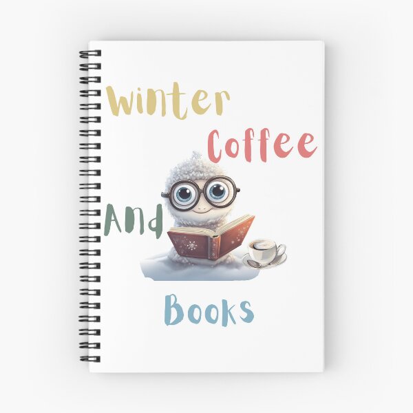 Item preview, Winter Coffee and Books designed and sold by Hummy-studio.
