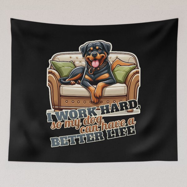Item preview, Rottweiler, Rottie Couch, Sofa designed and sold by ThisDress.