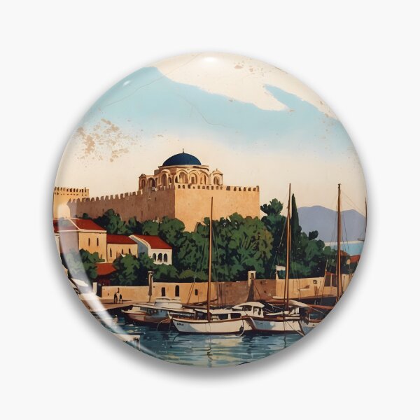 Item preview, Chania Crete Postcard Vintage Retro Travel Vintage designed and sold by TravelPostcardGems.