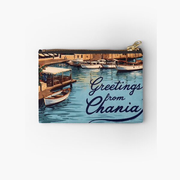 Item preview, Chania Crete Postcard Vintage Retro Travel Vintage designed and sold by TravelPostcardGems.