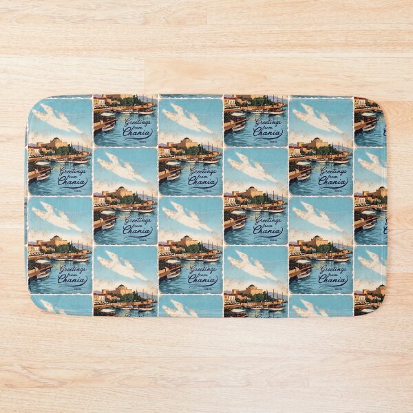 Item preview, Chania Crete Postcard Vintage Retro Travel Vintage designed and sold by TravelPostcardGems.