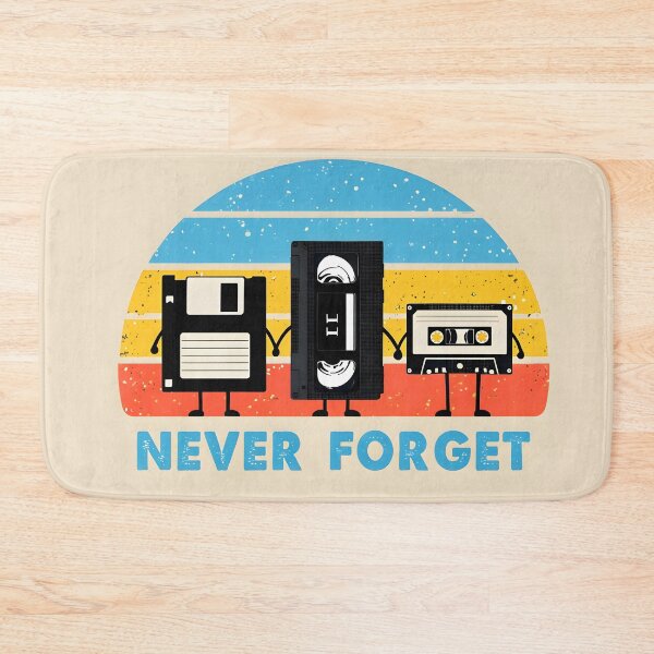 Item preview, Never Forget Retro Media designed and sold by elmindo.