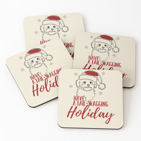 Item preview, Maltipoo Christmas Mug designed and sold by The Art of Kkatarynka.