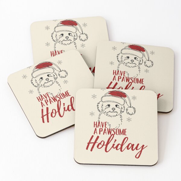 Item preview, Maltipoo Christmas Mug designed and sold by The Art of Kkatarynka.