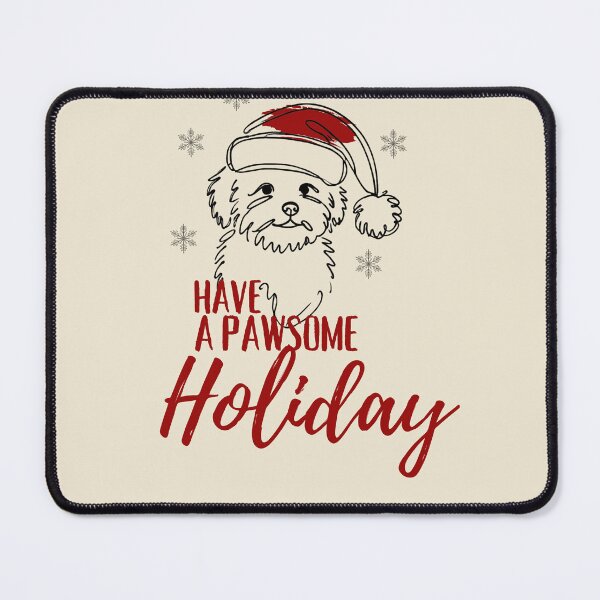 Item preview, Maltipoo Christmas Mug designed and sold by The Art of Kkatarynka.
