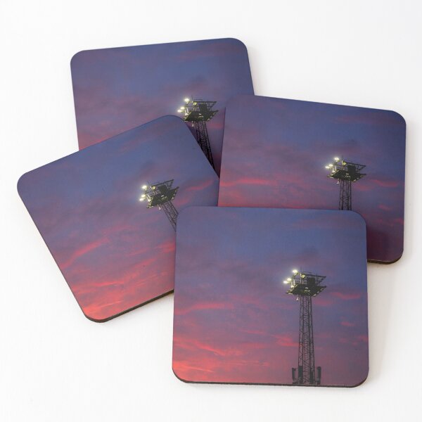 Item preview, Lighting Tower against Dramatic Twilight Sky designed and sold by Taina Sohlman.