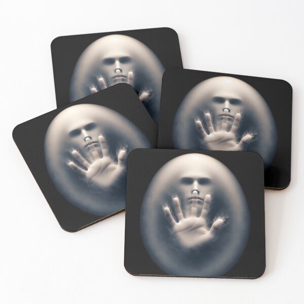 Item preview,  Surreal Face Behind the Veil designed and sold by IllumeInk.