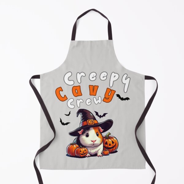 Aperçu de l'œuvre Creepy Cavy Crew - un design d'Halloween mignon pour les propriétaires de cochons d'Inde créée et vendue par mARTaCreation.