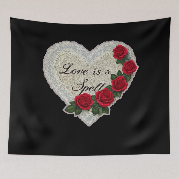Item preview, Love | Romantic | Sweetheart | LOVE IS A SPELL | Anniversary | Wedding designed and sold by FitEnvy.
