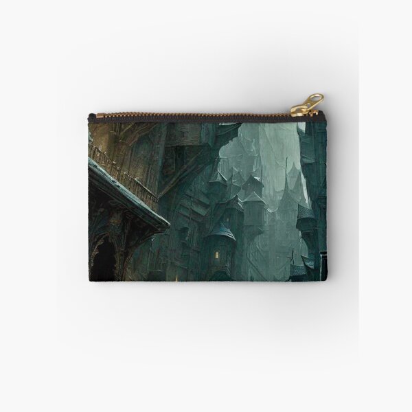 Item preview, Village in the Fog - Dark Fantasy Art concept designed and sold by Delerat7.