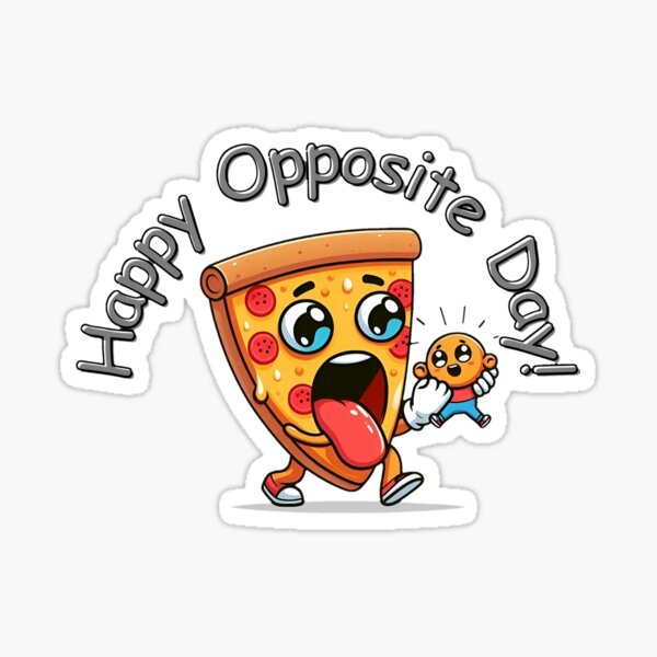 Item preview, Happy Opposite Day! designed and sold by VictoryVinyls.