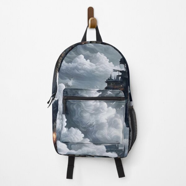 Item preview, Castle in the Clouds 2 - Dark Fantasy Art concept designed and sold by Delerat7.