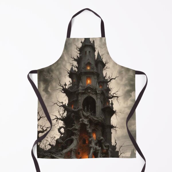 Item preview, Haunted Wizards Tower - Dark Fantasy Art concept designed and sold by Delerat7.