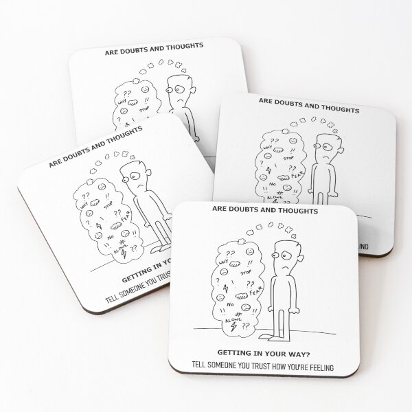 Item preview, Thoughts and doubts designed and sold by beerman70.