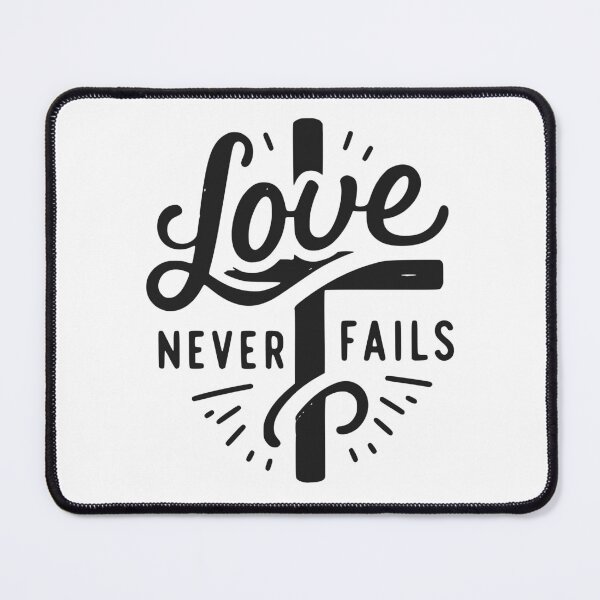 Item preview, Love Never Fails designed and sold by Frank Ring.