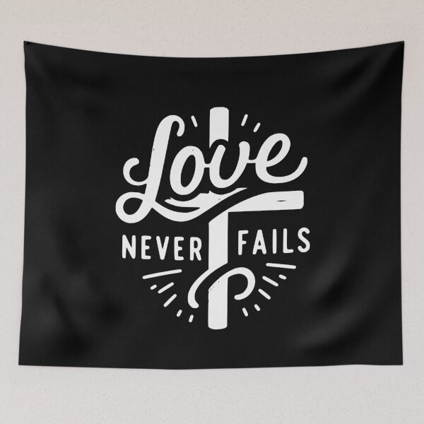 Item preview, Love Never Fails designed and sold by Frank Ring.