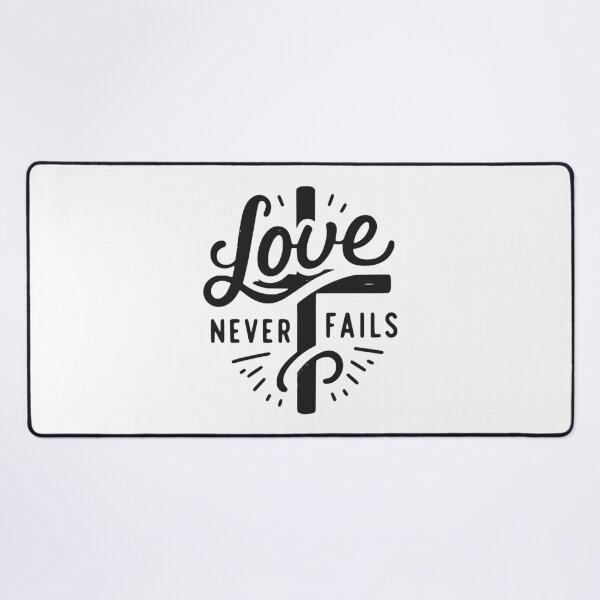 Item preview, Love Never Fails designed and sold by Frank Ring.