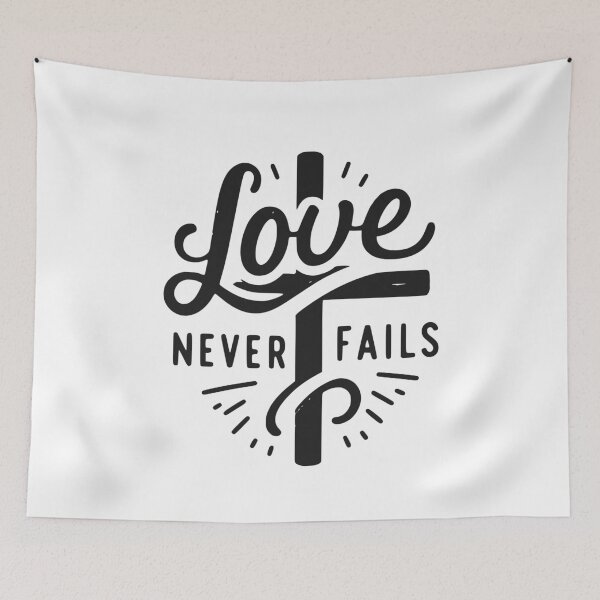 Item preview, Love Never Fails designed and sold by Frank Ring.