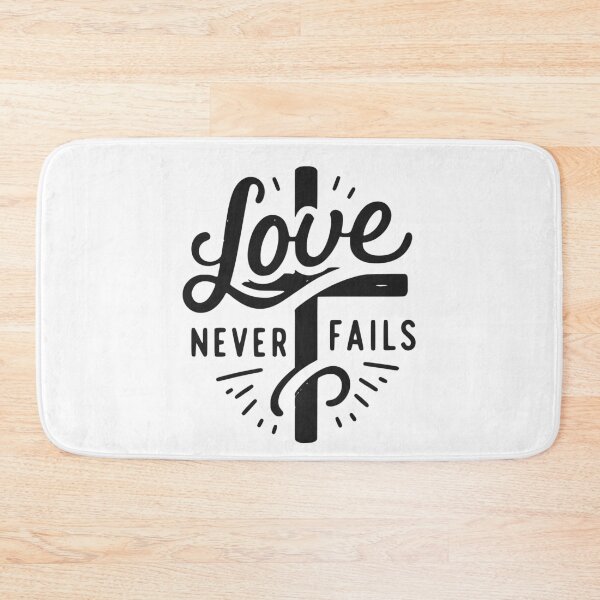 Item preview, Love Never Fails designed and sold by Frank Ring.