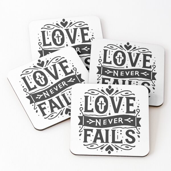Item preview, Love Never Fails designed and sold by Frank Ring.