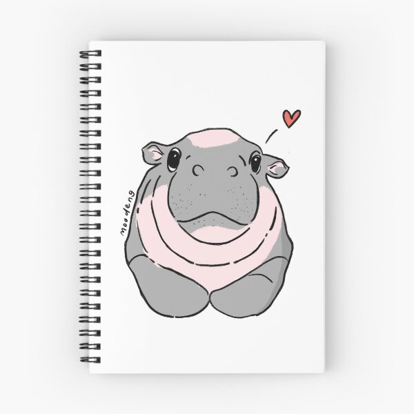 Item preview, Moo-Deng the cutest baby hippo designed and sold by heyienstudio.