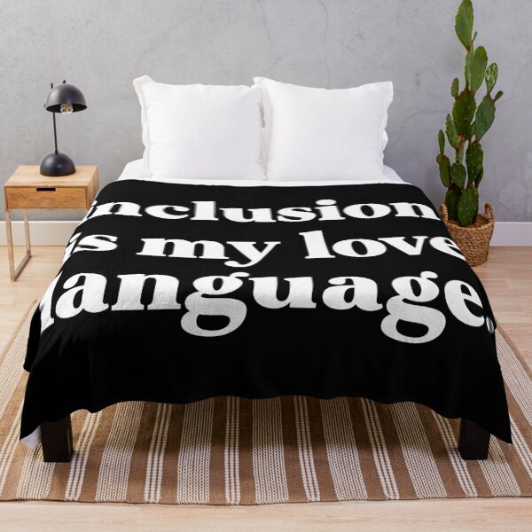 Item preview, Inclusion is my love language designed and sold by weirdly weird.