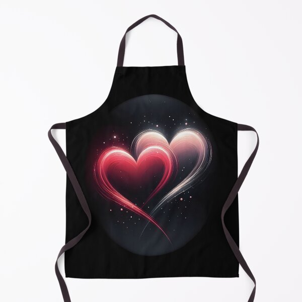 Item preview,  Romantic Double Heart Abstract Art designed and sold by IllumeInk.
